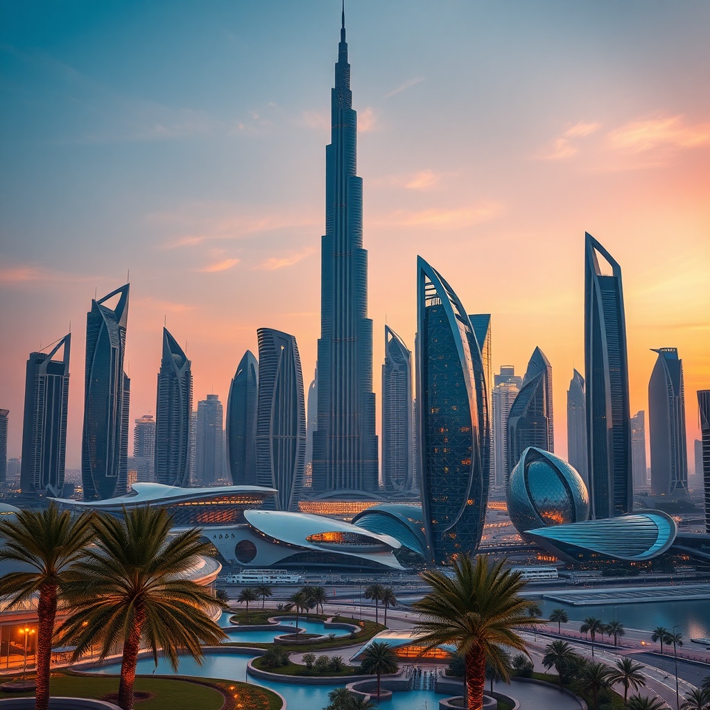 Dubai, UAE – The Futuristic Skyline Spectacle