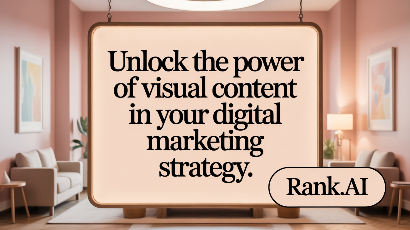 Unlock the Power of Visual Content in Your Digital Marketing Strategy