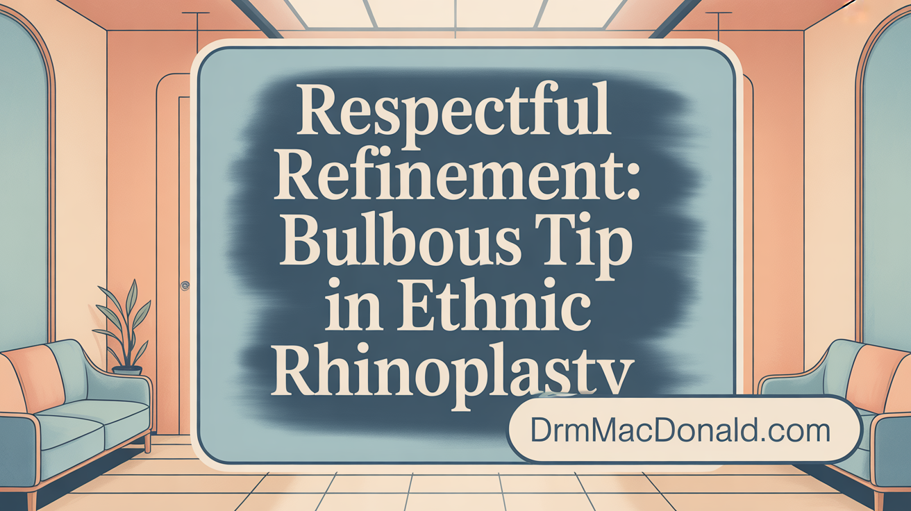 Respectful Refinement: Bulbous Tip in Ethnic Rhinoplasty