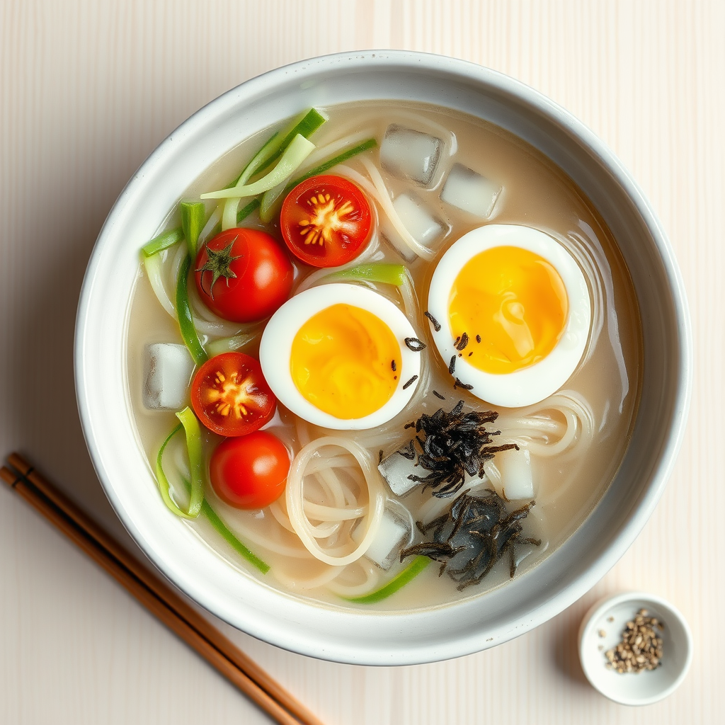 고명 올리기와 맛있게 먹는 팁