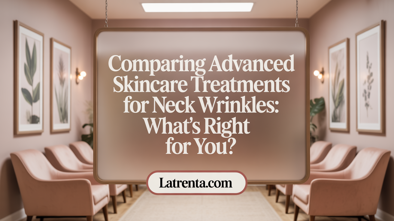 Comparing Advanced Treatments for Neck Wrinkles: What's Right for You?