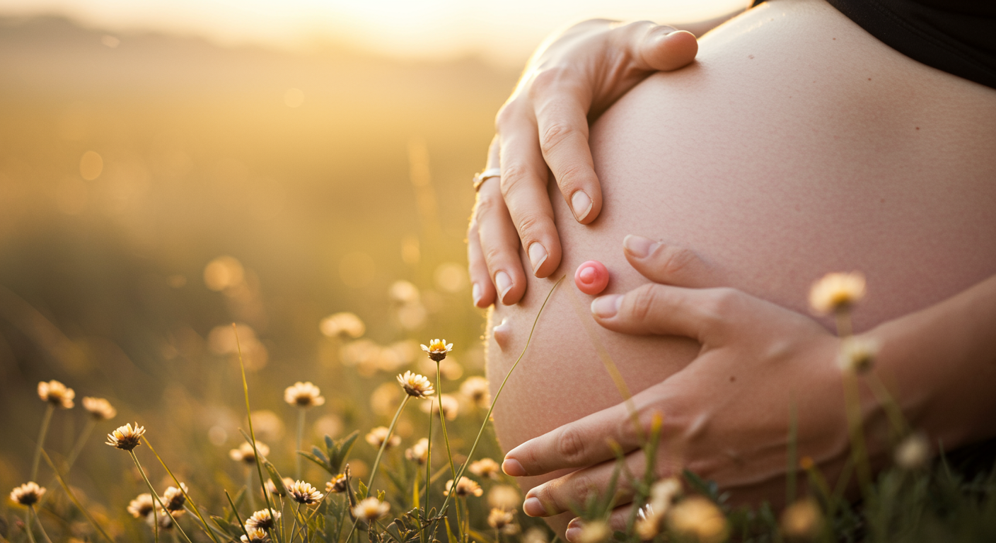 implantation bleeding pictures