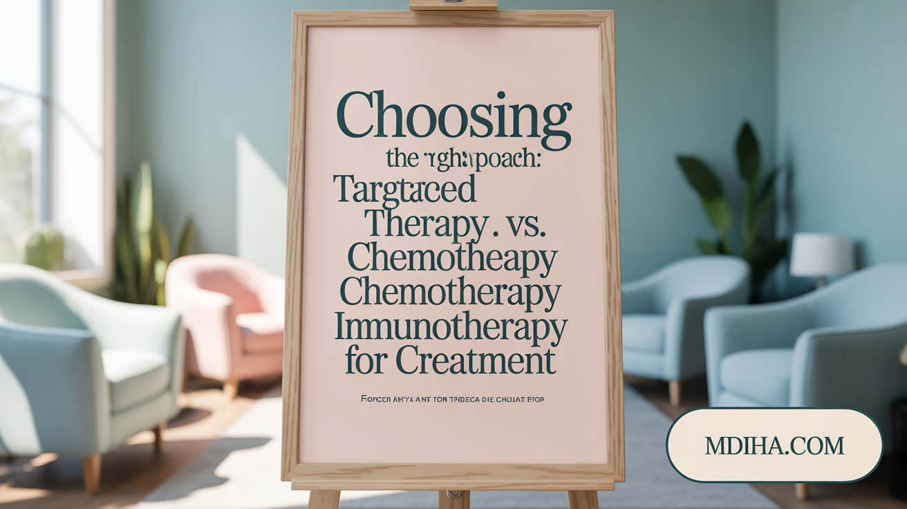Choosing the right approach: Targeted therapy vs. Chemotherapy and Immunotherapy