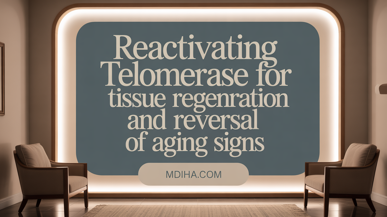Reactivating Telomerase for Tissue Regeneration and Reversal of Aging Signs