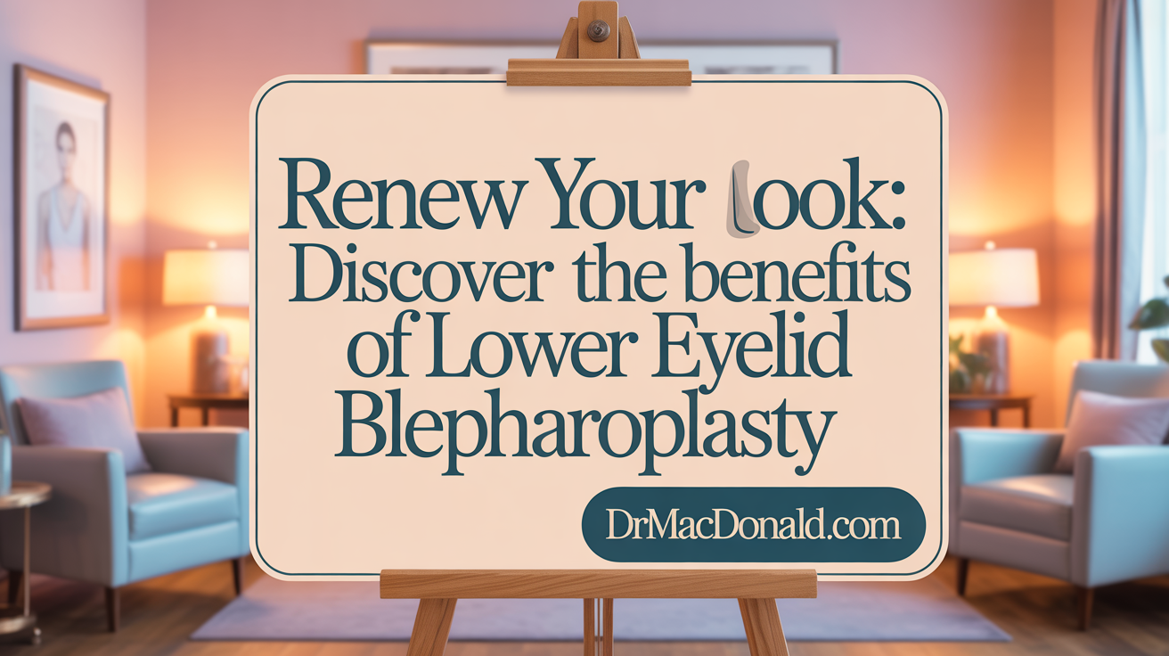 Renew Your Look: Discover the Benefits of Lower Eyelid Blepharoplasty