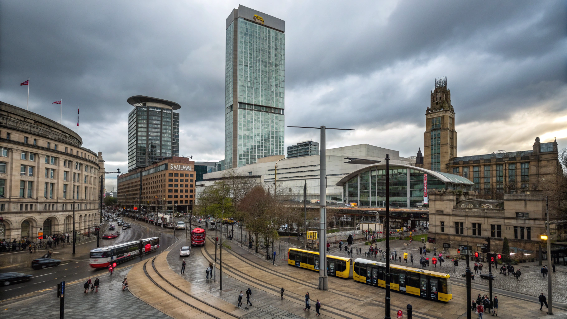 Manchester city centre