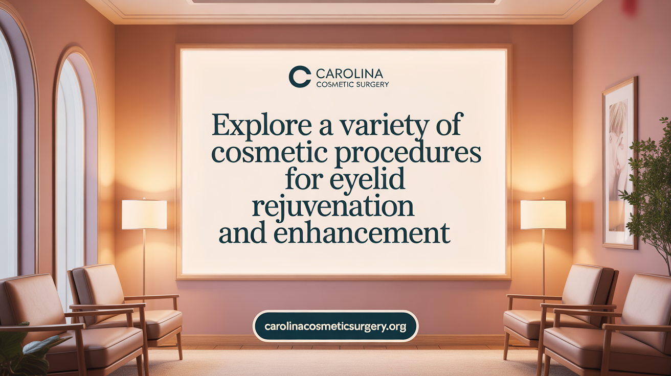 Explore the variety of surgical and non-surgical procedures for eyelid rejuvenation.