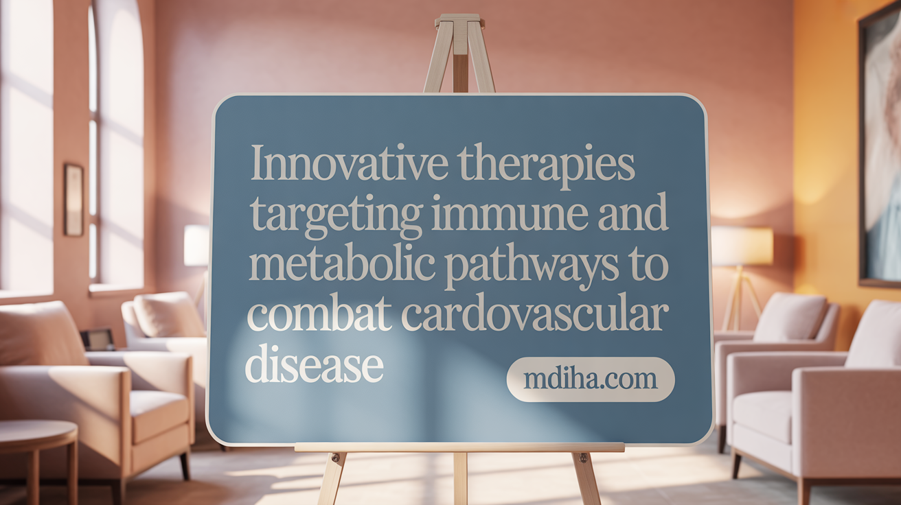 Innovative therapies targeting immune and metabolic pathways to combat CVD