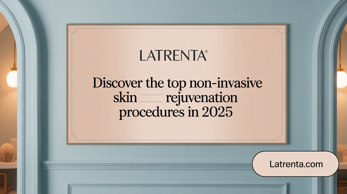Discover the Top Non-Surgical Skin Tightening Procedures in 2025