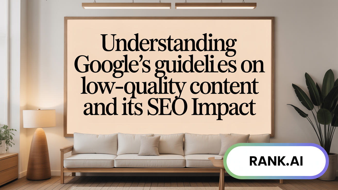 Understanding Google’s Standards on Thin Content and Its SEO Impact