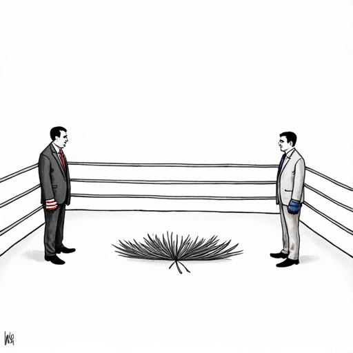 Iran Will Consider Diplomacy If Aggression Stops single-panel cartoon