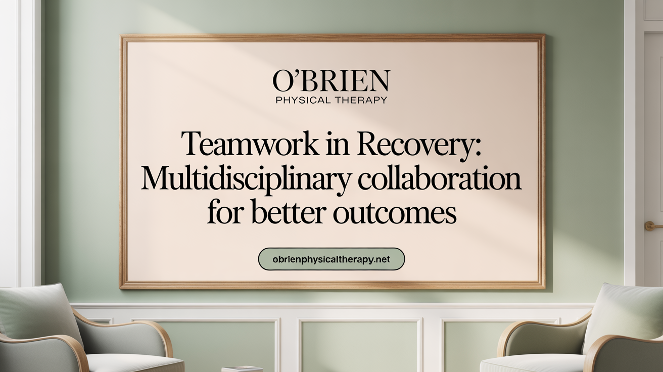 Teamwork in Recovery: Multidisciplinary Collaboration for Better Outcomes