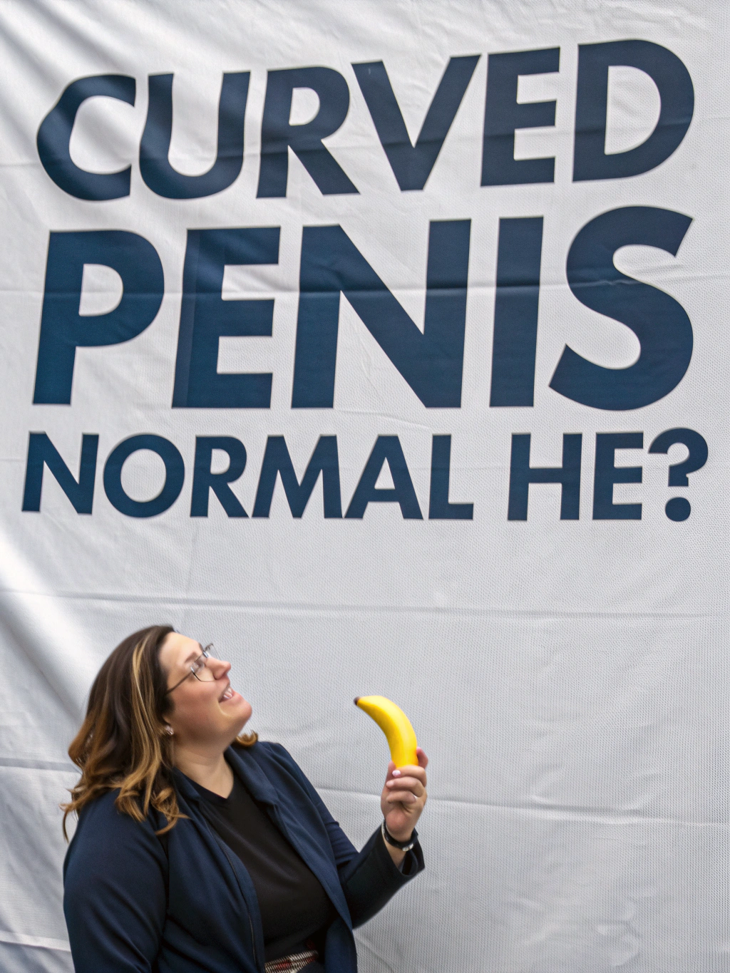 Curved penis normal he?