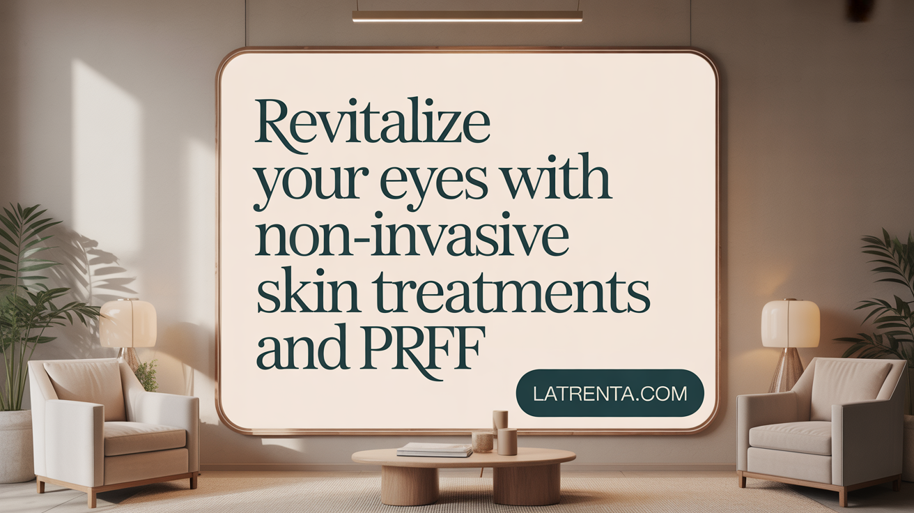 Revitalize Your Eyes with Dermal Fillers and PRF