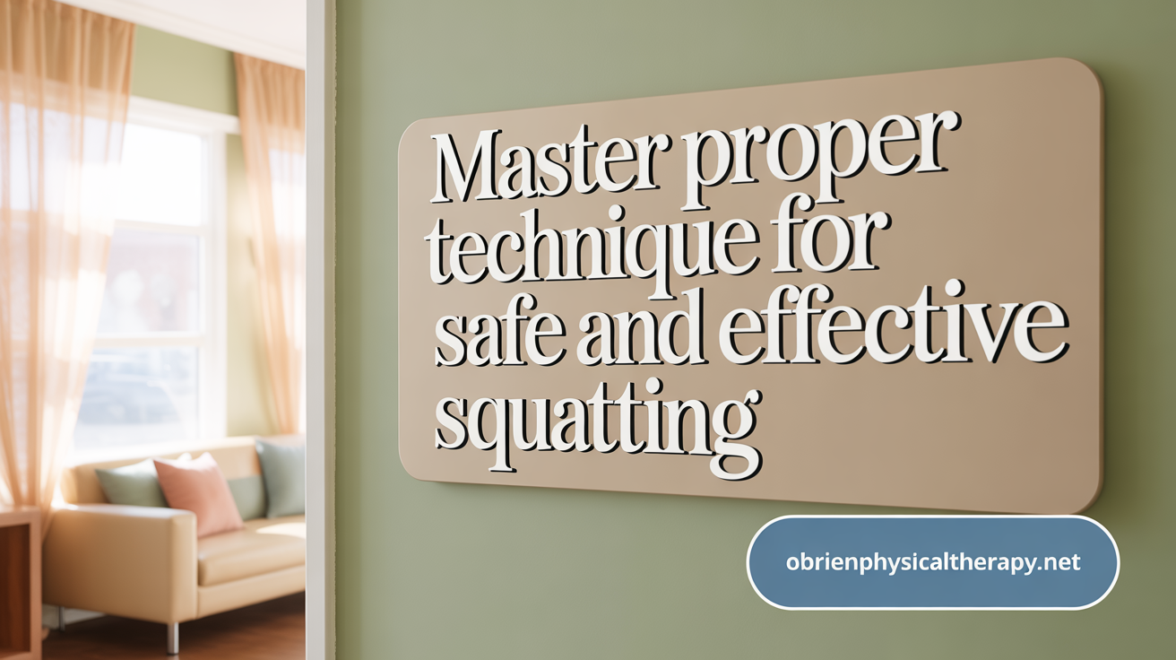 Master Correct Form for Safe and Effective Squatting
