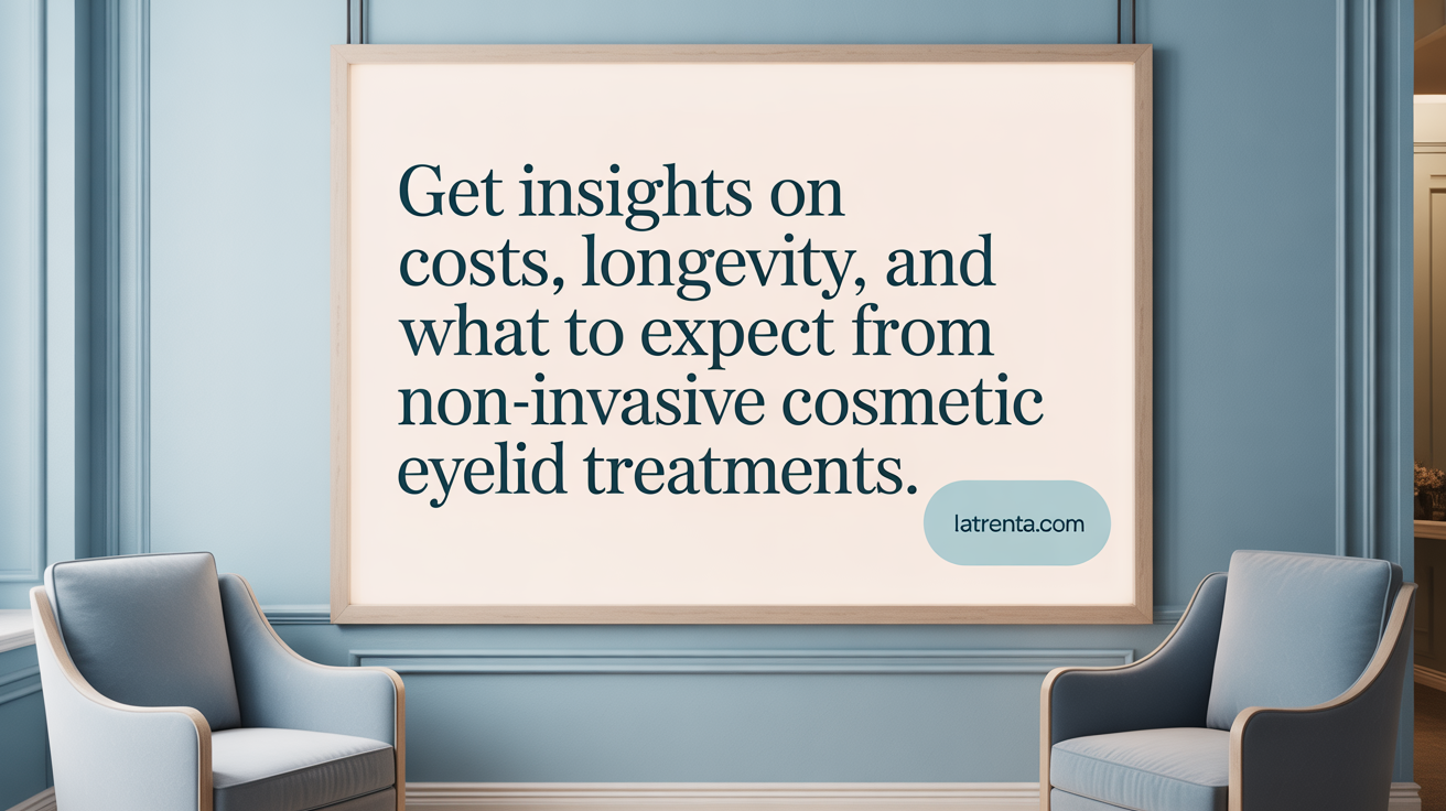 Get insights on costs, longevity, and what to expect from non-surgical eyelid procedures.
