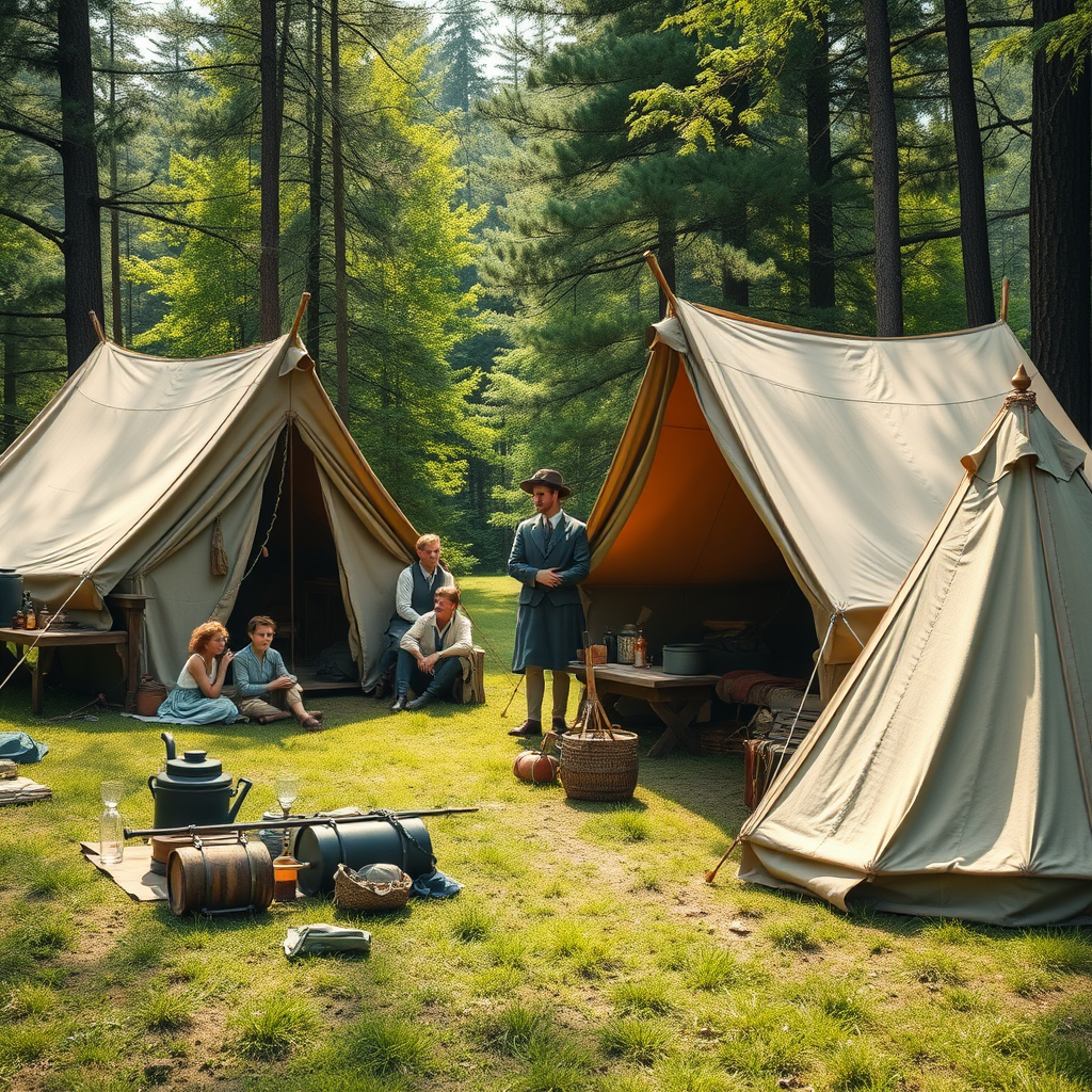 근대 캠핑 문화의 형성