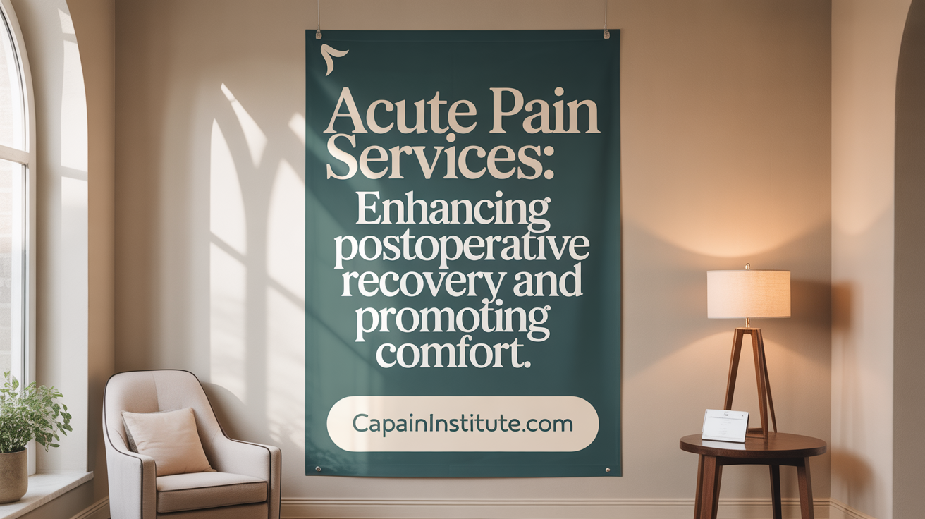 Acute Pain Services: Improving Postoperative Recovery and Reducing Complications