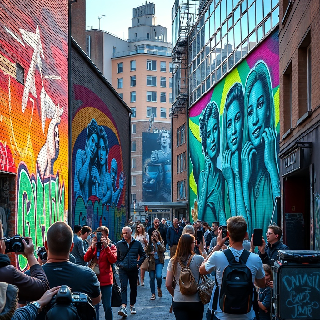 The Colorful Street Art of Berlin, Germany