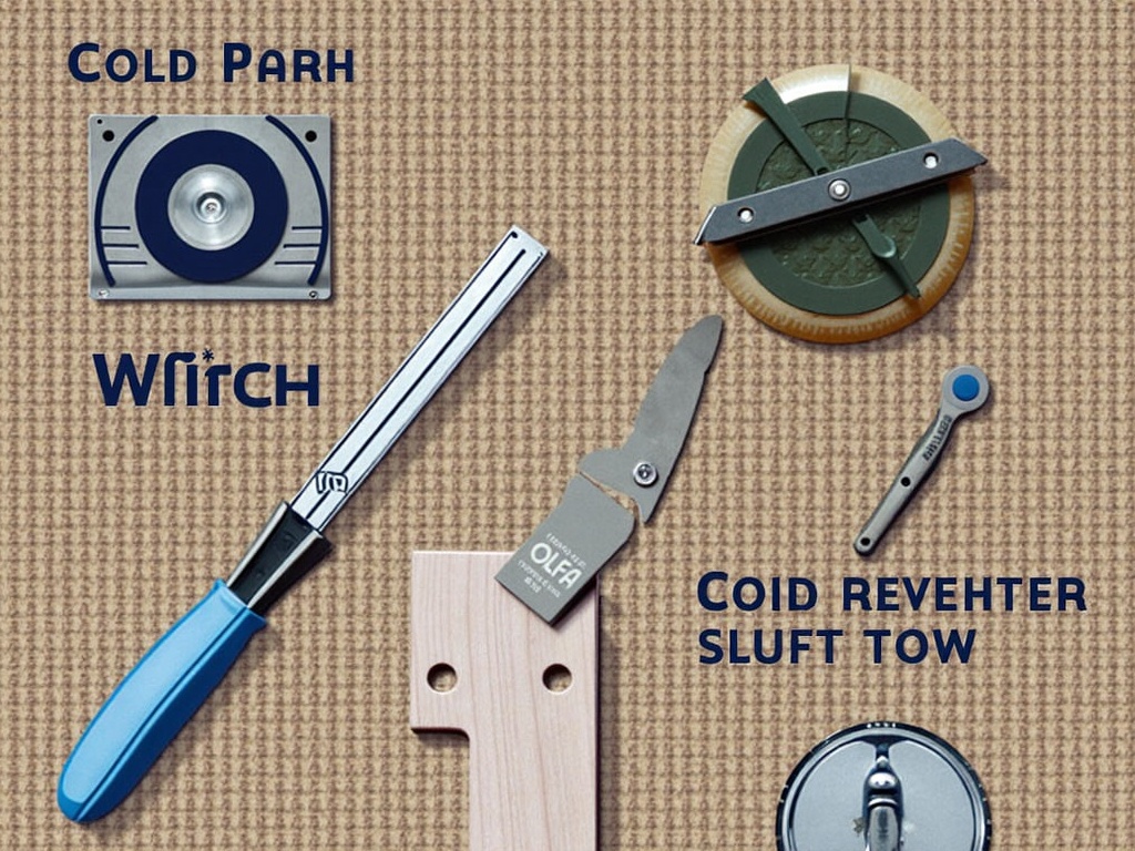 OLFA professional knife in hand