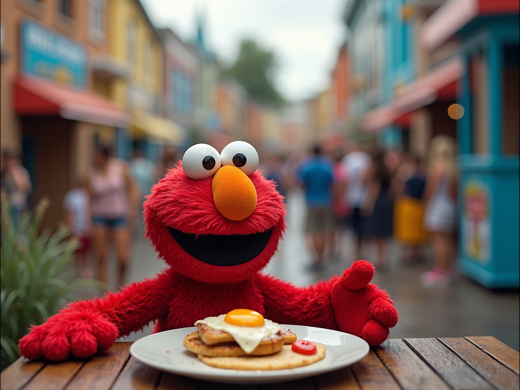 Theme park logistics image