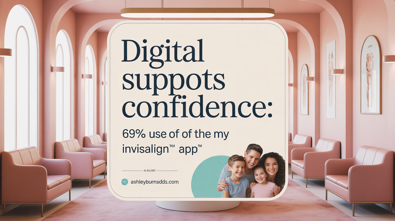 Digital Support Boosts Confidence: 69% Use of the My Invisalign™ App