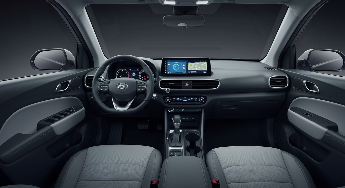 hyundai venue interior