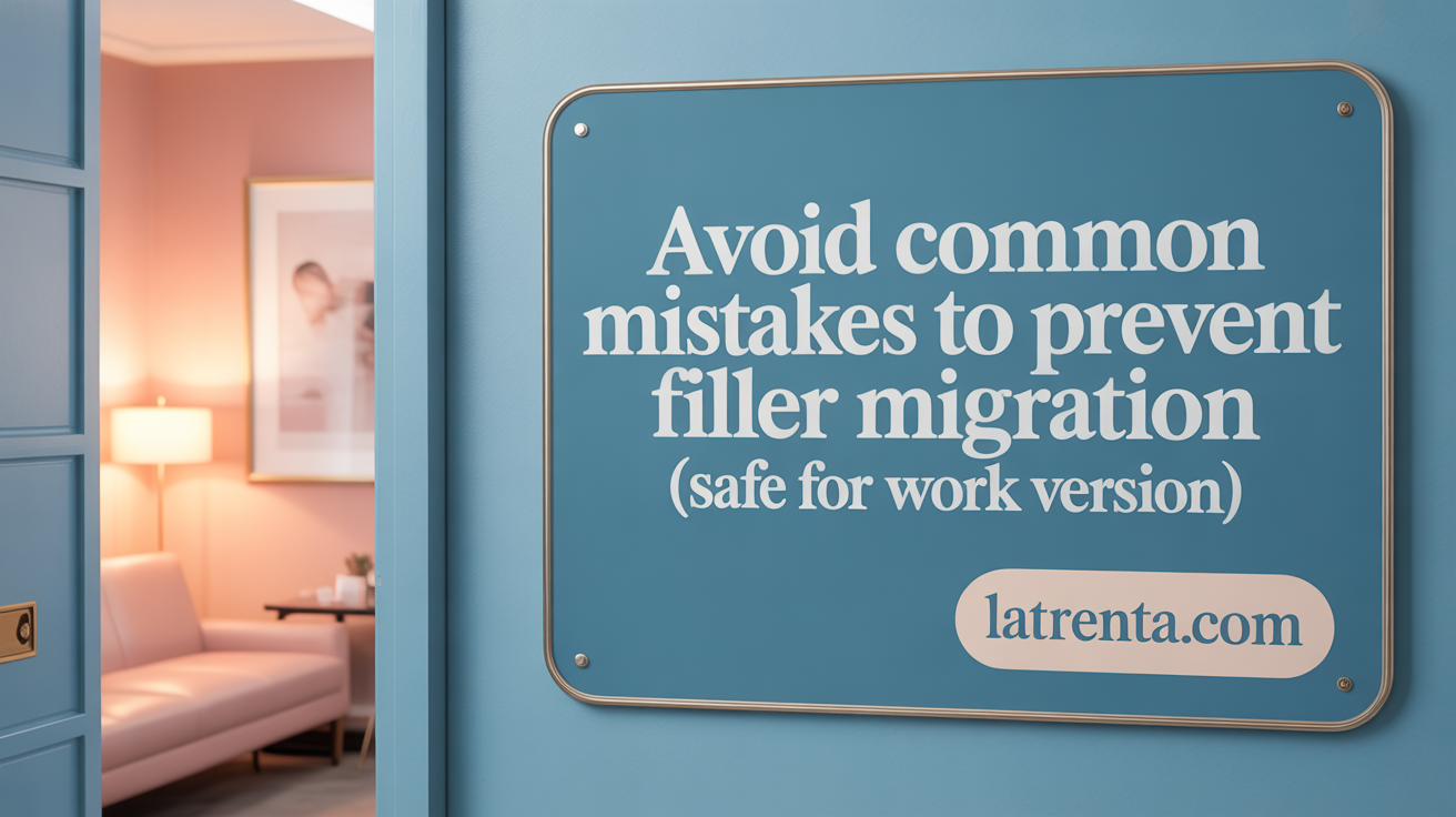 Avoid Common Mistakes to Prevent Filler Migration