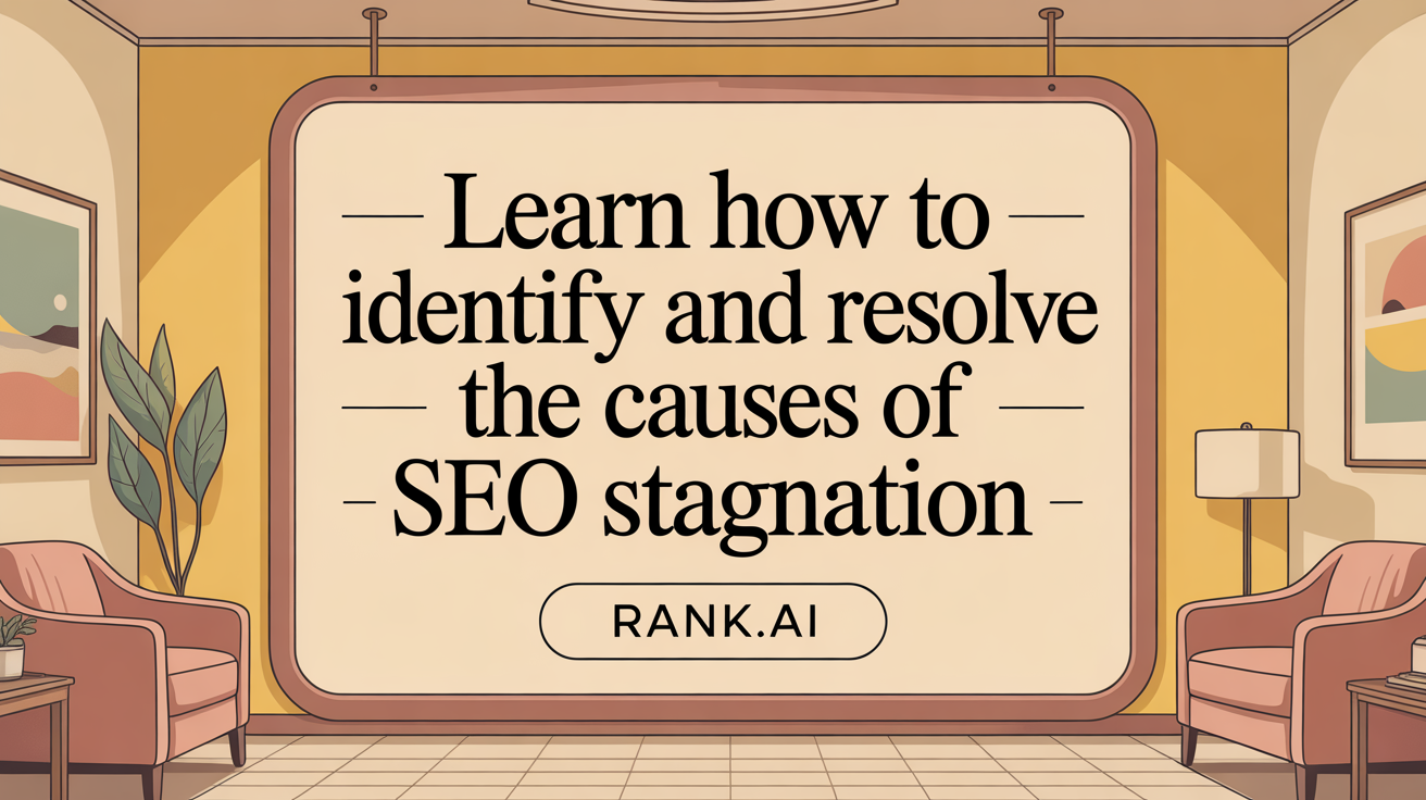 Learn How to Diagnose and Address the Causes of SEO Stagnation