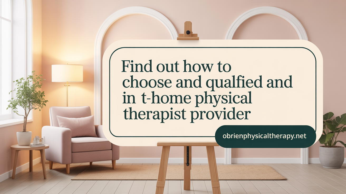 Find Out How to Choose a Qualified and Trusted In-Home PT Provider
