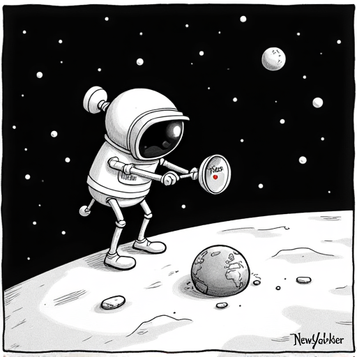 Satellite Images Show Activity at Iran's Fordo Facility single-panel cartoon