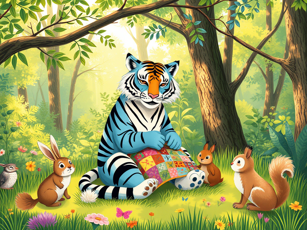 The Dream Weaver: Tilly the Tiger's Quilt
