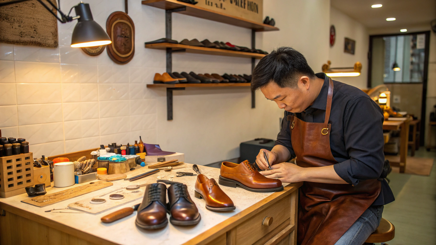 Dịch vụ sửa giày chất lượng tại **549 Nguyễn Đình Chiểu**