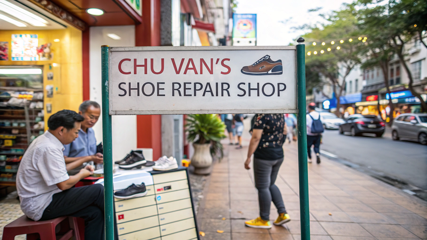 Giá cả hợp lý tại tiệm Chú Văn