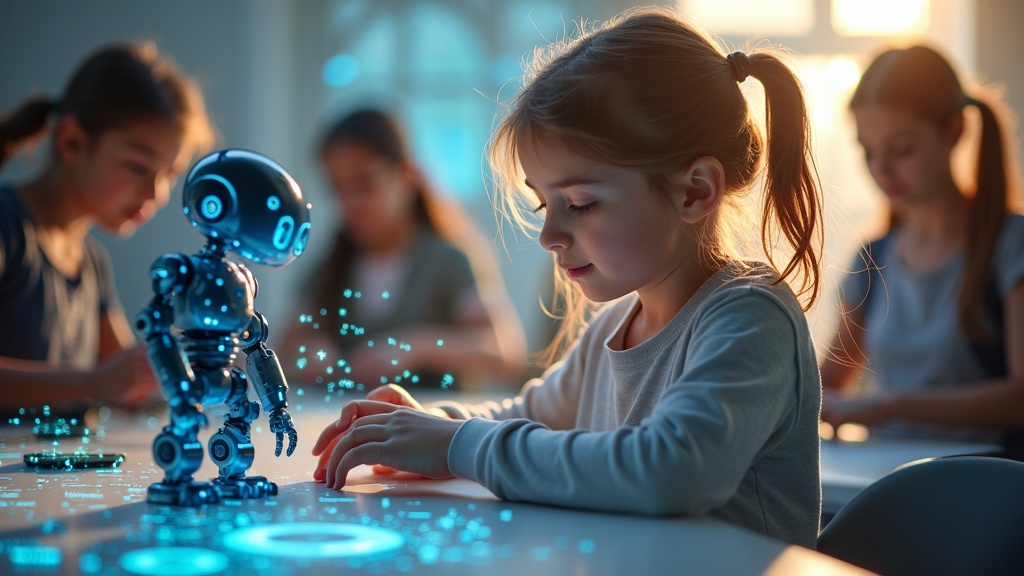 Jóvenes estudiantes participando en el taller de STEMos Inspiradas Robótica, colaborando en un proyecto.