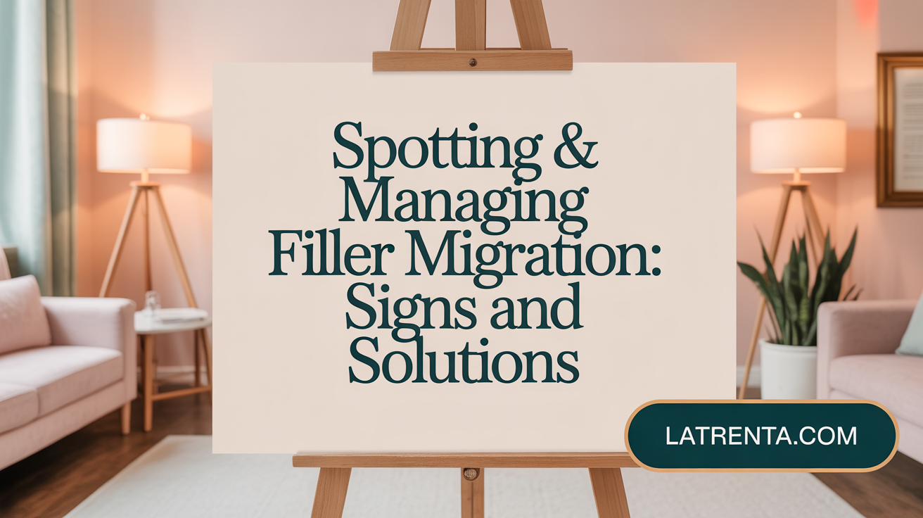 Spotting & Managing Filler Migration: Signs and Solutions