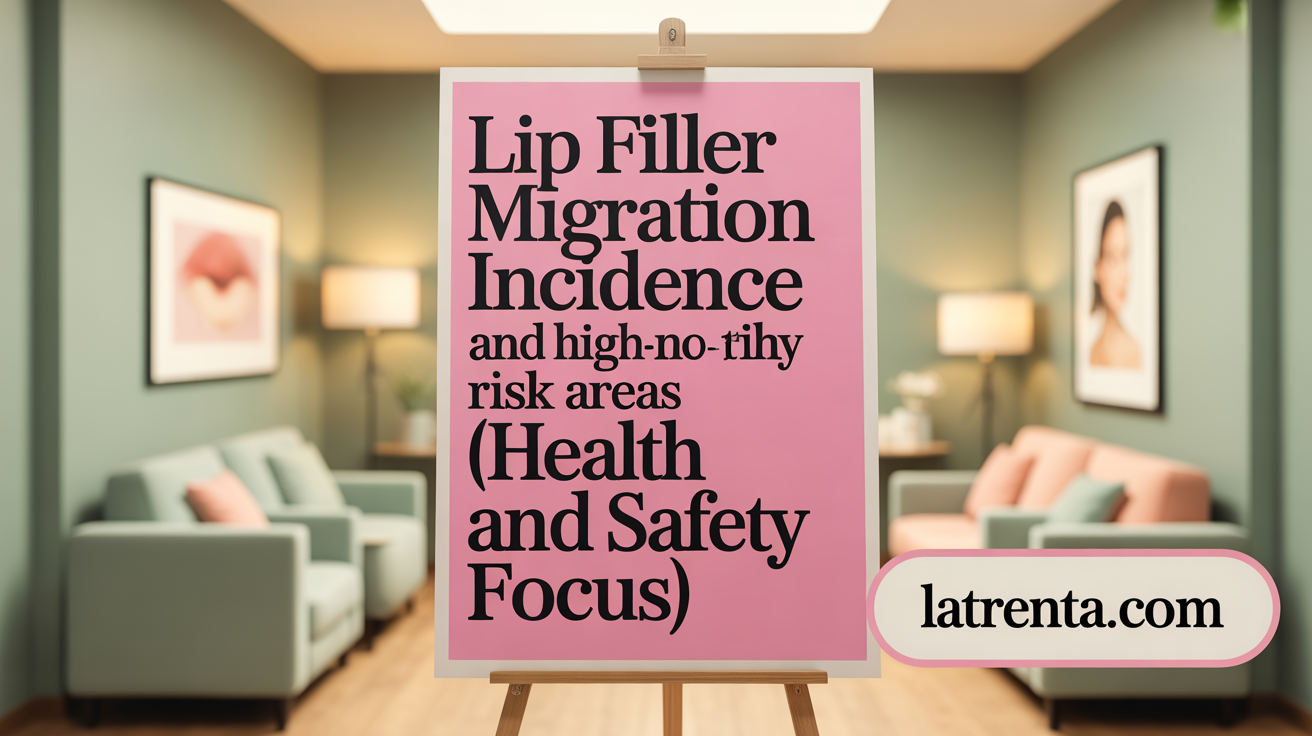 Lip Filler Migration Incidence and High-Risk Areas