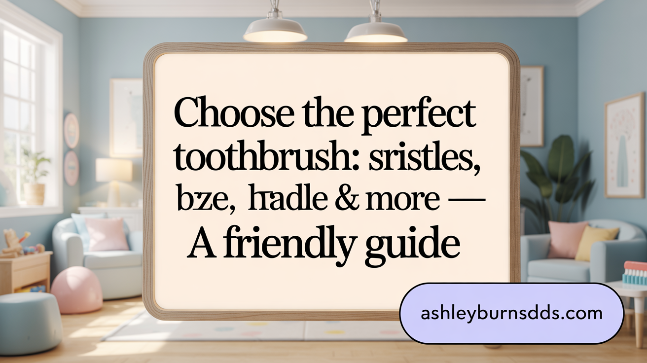 Choose the Perfect Toothbrush: Size, Bristles, Handle & More