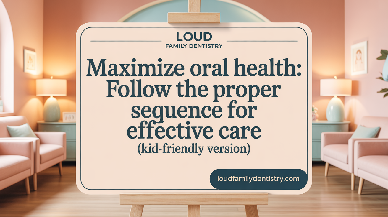 Maximize Oral Health: Follow the Proper Sequence for Effective Care