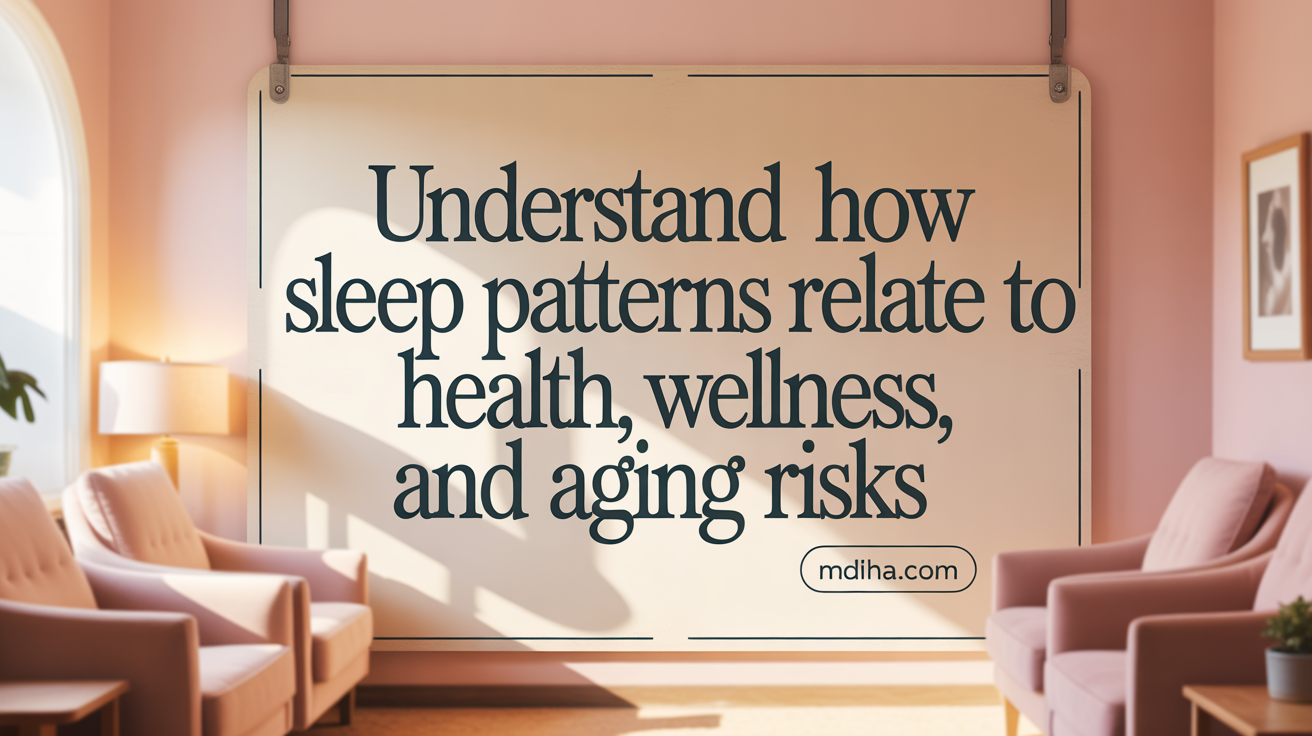 Understand how sleep patterns relate to cancer, obesity, and aging risks.