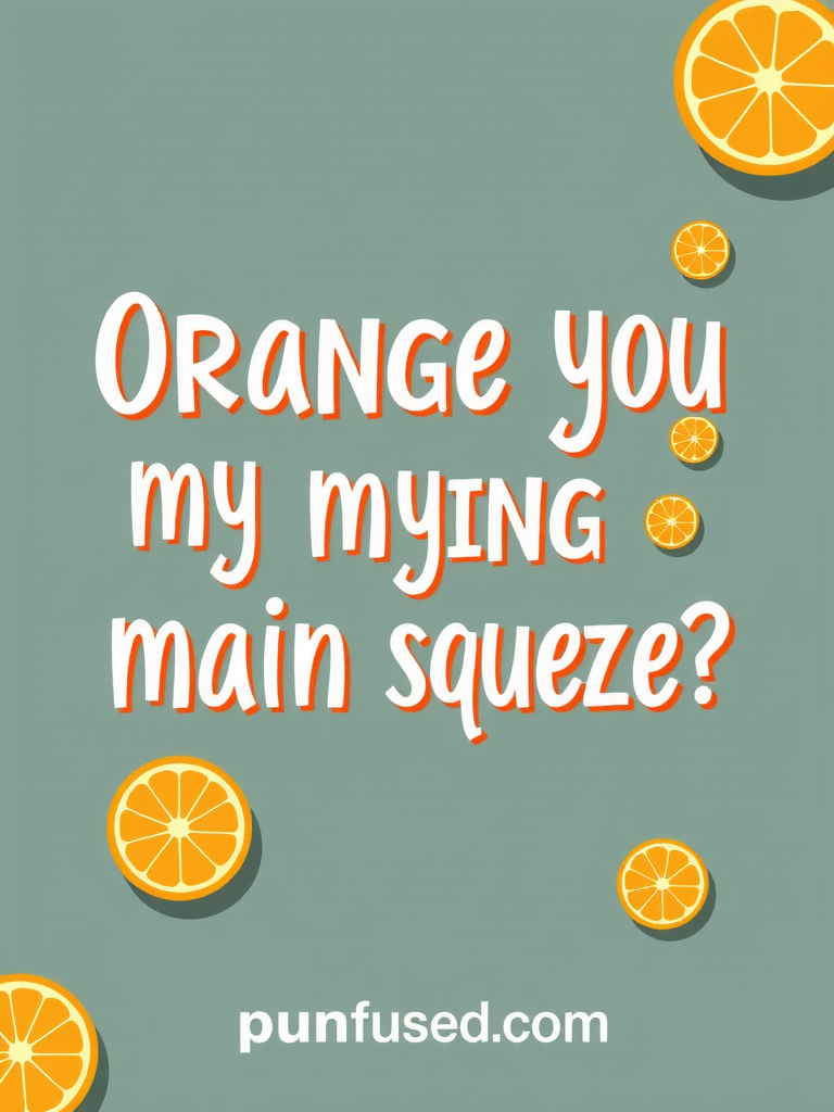 orange puns