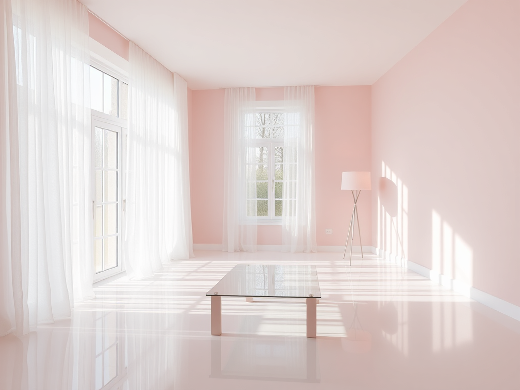5. Creating Space with Light and Pink