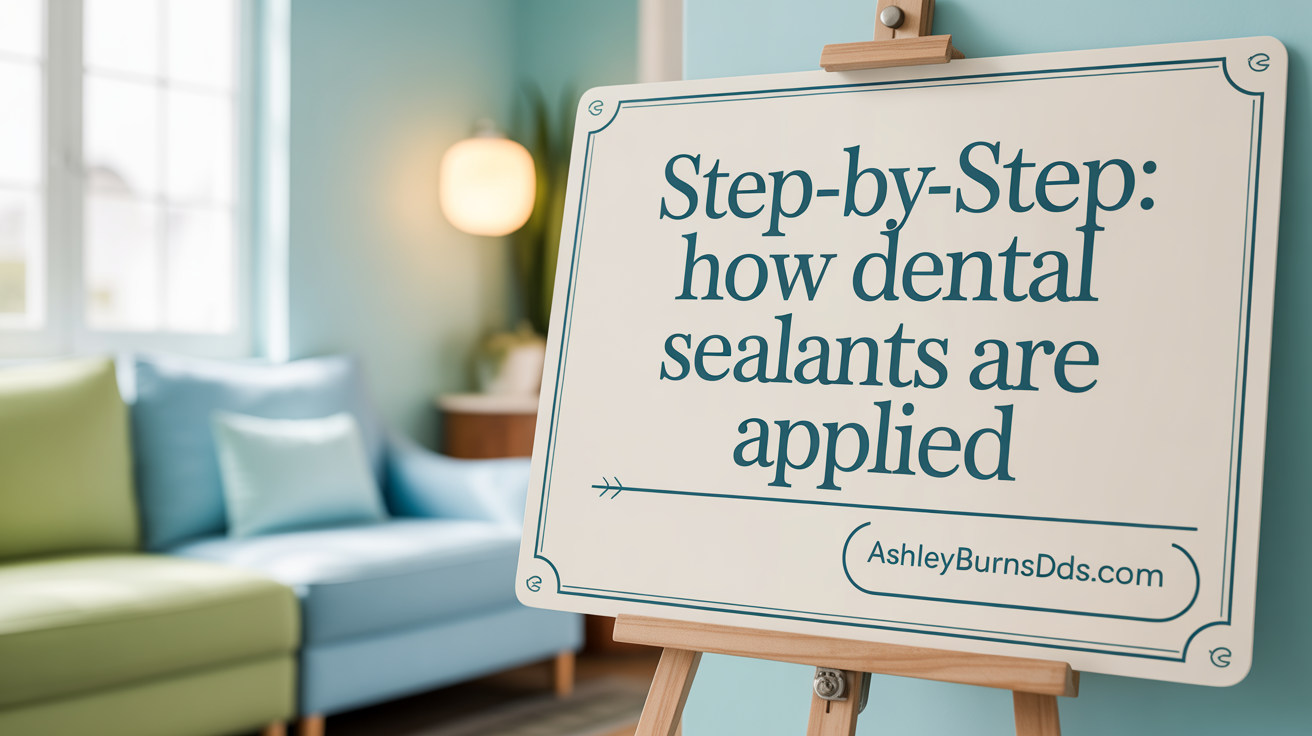 Step-by-Step: How Dental Sealants Are Applied