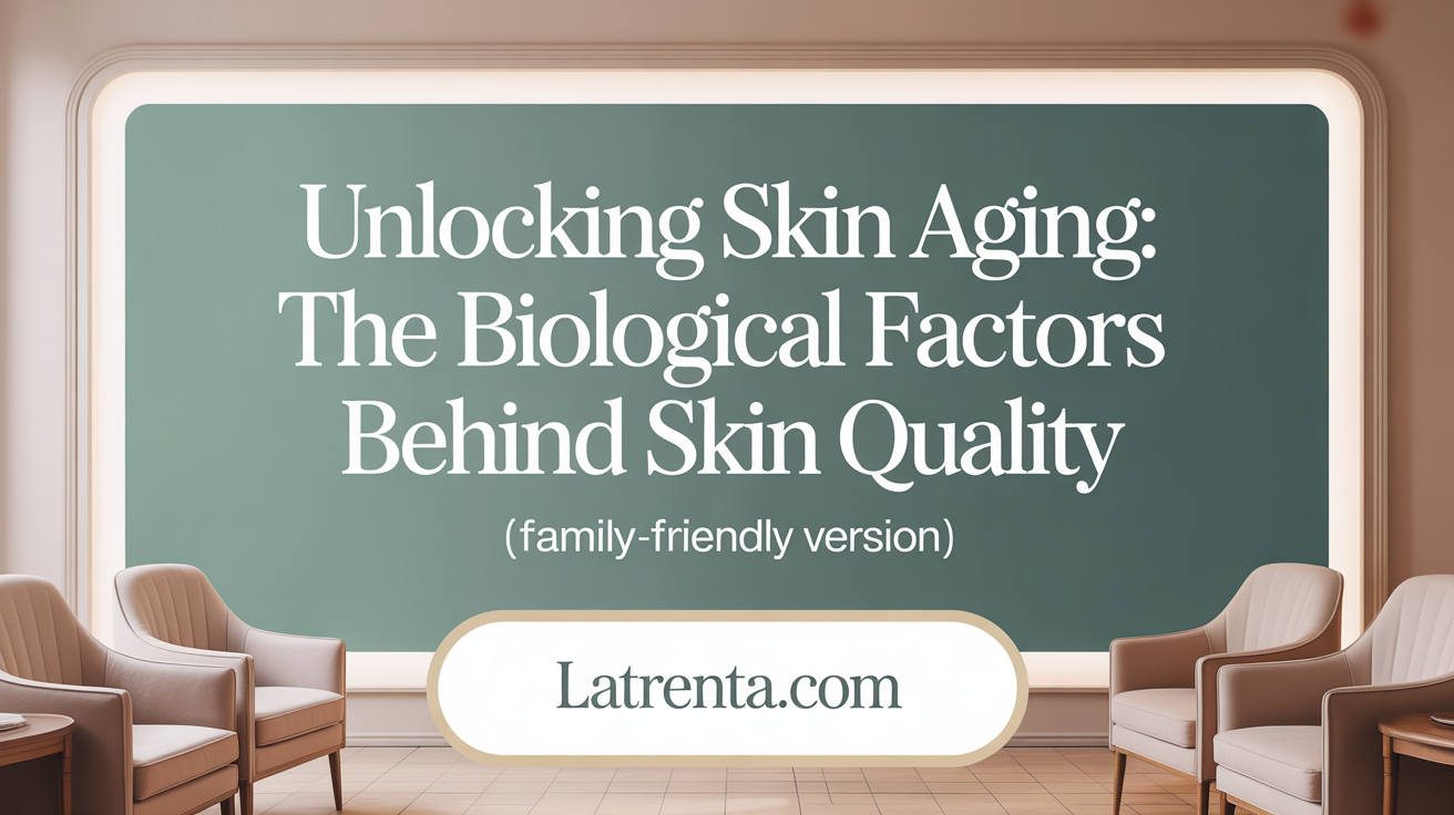 Unlocking Skin Aging: The Biological Factors Behind Skin Quality