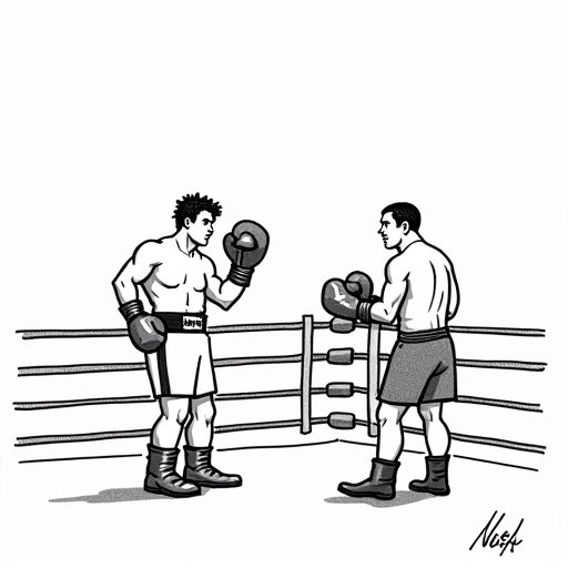 Jake Paul wins unanimous decision against Julio Cesar Chavez Jr. single-panel cartoon