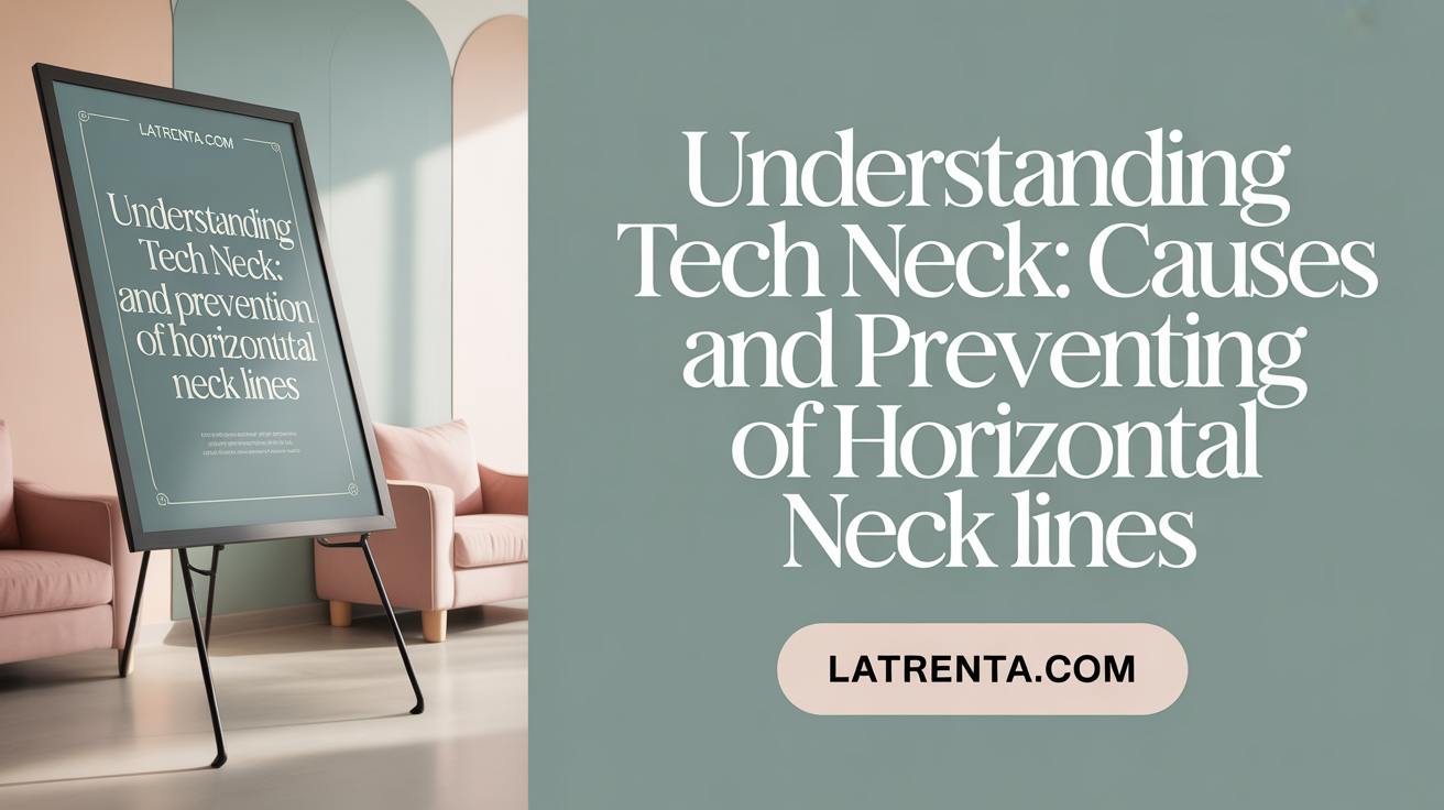 Understanding Tech Neck: Causes and Prevention of Horizontal Neck Lines