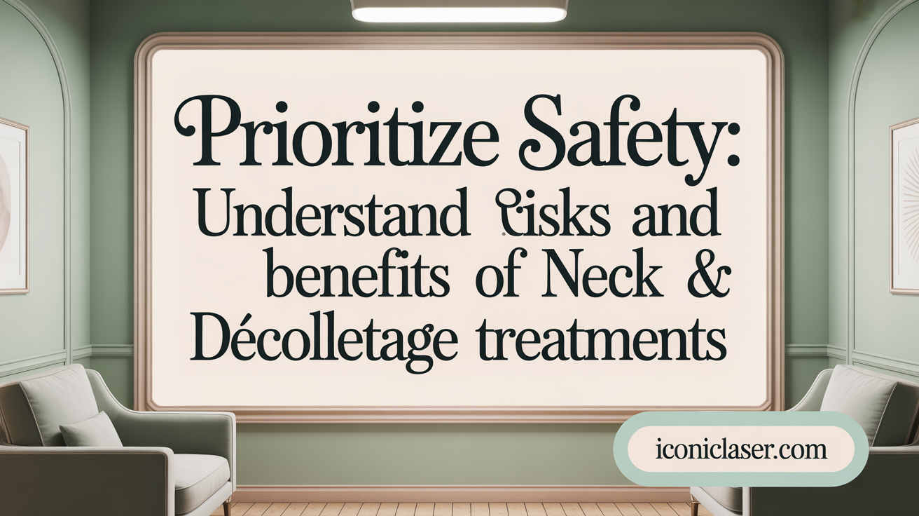 Prioritize Safety: Understand Risks and Benefits of Neck & Décolletage Treatments