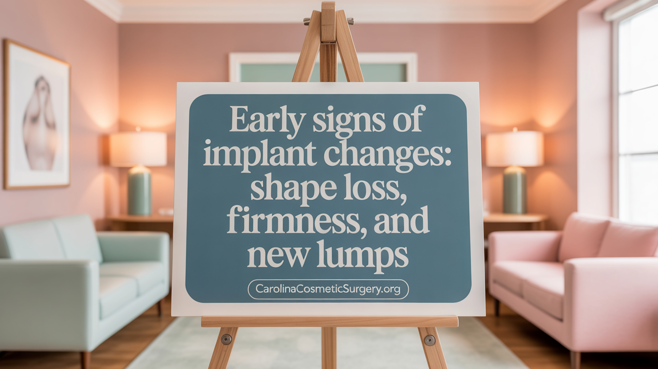 Early Signs of Implant Damage: Shape Loss, Firmness, and New Lumps