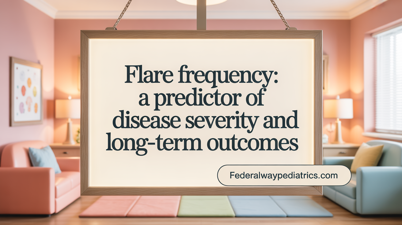 Flare Frequency: A Predictor of Disease Severity and Long-term Outcomes