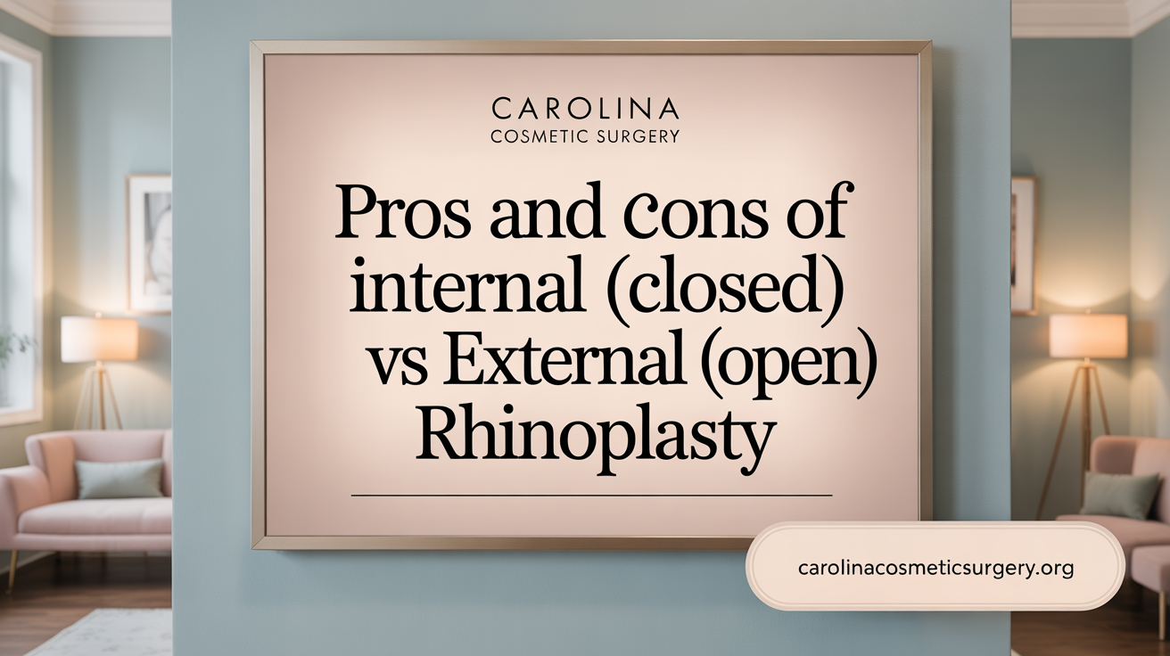 Pros and Cons of Internal (Closed) vs External (Open) Rhinoplasty